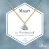 Bixorp Gems Geboortesteen Ketting Maart - Aquamarijn - Zirkona Hanger Aan Goudkleurige Ketting - 45 + 5cm - Cadeau Voor Vrouwen -Liora Luxe Winkel 1200x1200 269