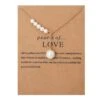 Bixorp Luck Gouden Dames Ketting Met Vijf Parels - "Pearls Of Love" - 45/50cm - Cadeau Voor Valentijnsdag - Cadeau Voor Vrouw - Goudkleurig -Liora Luxe Winkel 1200x1200 282