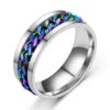 Fidget Ring Zilver - Regenboog (Maat 63 - 20 Mm - 19.9 Mm) - Anxiety Ring - Angst Ring - Stress Ring Heren / Dames - Spinning Ring - Draai Ring - Zilver Roestvrij Staal - Spinner Ring 1 Fidget Ring Zilver - Regenboog (Maat 63 - 20 Mm - 19.9 Mm) - Anxiety Ring - Angst Ring - Stress Ring Heren / Dames - Spinning Ring - Draai Ring - Zilver Roestvrij Staal - Spinner Ring -Liora Luxe Winkel 1200x1200 337