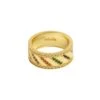 Rebelle Amsterdam - Dames Ring Goud - Ring Met Steentjes Goud - Diamanten Ring - Kleurrijk - Statement 1 Rebelle Amsterdam - Dames Ring Goud - Ring Met Steentjes Goud - Diamanten Ring - Kleurrijk - Statement -Liora Luxe Winkel 1200x1200 356