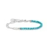 Thomas Sabo Women's Bracelet 925 Silver Turquoise 17 Turkoois 32023682 -Liora Luxe Winkel 1200x1200 456