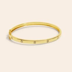 Rebelle Amsterdam - Dames Armband - Gouden Armband - Zirkonia Bangle - Diamanten Armband -Liora Luxe Winkel 1200x1200 462