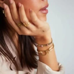 Satin Cord Armband Dubble Heart- Roze- Fuchsia- Goud - Nikkelvrij- Rvs 5 Satin Cord Armband Dubble Heart- Roze- Fuchsia- Goud - Nikkelvrij- Rvs -Liora Luxe Winkel 1200x1200 504