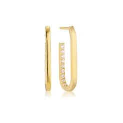 SIF JAKOBS JEWELLERY CAPIZZI MEDIO EARRING SJ-E42212-CZ-YG