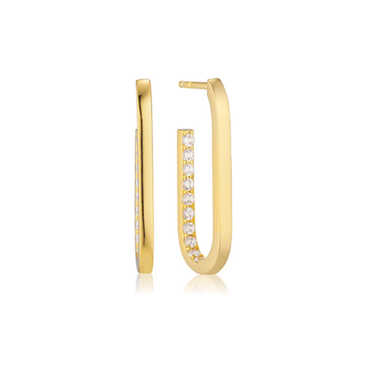 SIF JAKOBS JEWELLERY CAPIZZI MEDIO EARRING SJ-E42212-CZ-YG 3 SIF JAKOBS JEWELLERY CAPIZZI MEDIO EARRING SJ-E42212-CZ-YG