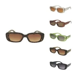 Sun Fun Retro Zonnebril - Premium Zonnebril - Dames - Trendy & Cool - Festival Zonnebril - UV400 -Liora Luxe Winkel 1200x1200 608