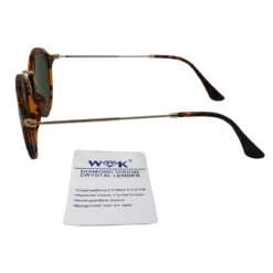 Valk WK Ambachtelijk Geslepen Lens Van Natuur Crystal Met Een Groene Base, UV400 Legering Loepzuiver Als Een Diamond, De Beste Lens Ter Wereld Met De Minst Optische Vervorming. U Wilt Niks Anders Meer Dan Deze Lenzen. -Liora Luxe Winkel 1200x1200 610