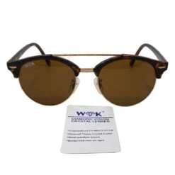 Serval WK Ambachtelijk Geslepen Lens Van Natuur Crystal Met Een Bruin Base, UV400 Legering Loepzuiver Als Een Diamond, De Beste Lens Ter Wereld Met De Minst Optische Vervorming. U Wilt Niks Anders Meer Dan Deze Lenzen. -Liora Luxe Winkel 1200x1200 616