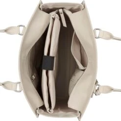 Burkely Casual Cayla Dames Shopper 14" - Gebroken Wit -Liora Luxe Winkel 1200x1200 695