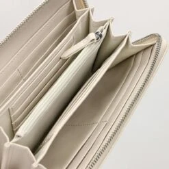 Valentino Bags Portemonnee / Wallet / Portefeuille Dames - Ritsportemonnee - Jelly - Imitatieleer - Beige -Liora Luxe Winkel 1200x1200 718