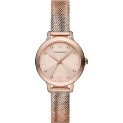 Emporio Armani Horloge Analoge Quartz One Size Roségoud 32023561