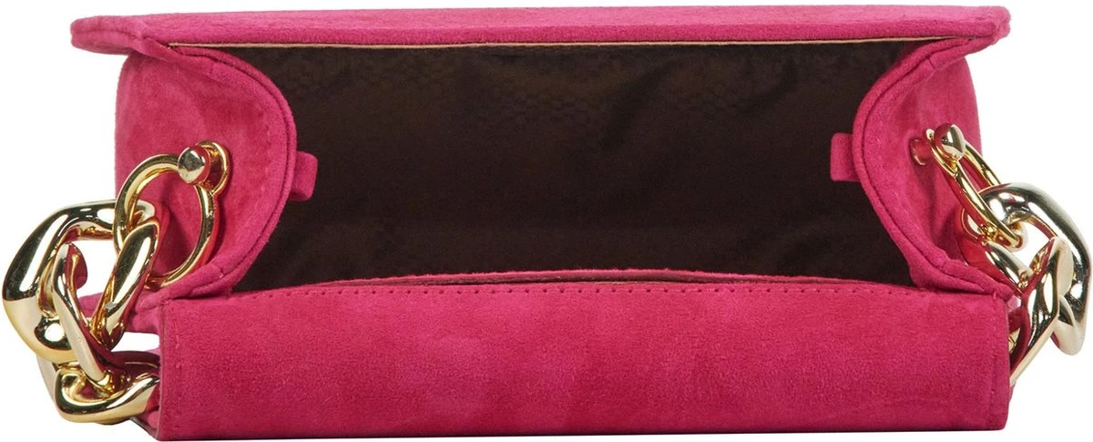 Unisa Crossbodytas Dames / Handtas - Suède - ZBruna_23 - Fuchsia 7 Unisa Crossbodytas Dames / Handtas - Suède - ZBruna_23 - Fuchsia - Afbeelding 5