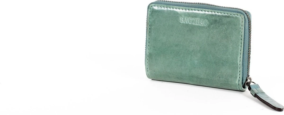 Agios Rits-portemonneetje Jeans Blue 4 Agios Rits-portemonneetje Jeans Blue - Afbeelding 2