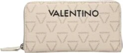 Valentino Bags Portemonnee / Wallet / Portefeuille Dames - Ritsportemonnee - Jelly - Imitatieleer - Beige -Liora Luxe Winkel 1200x520 1