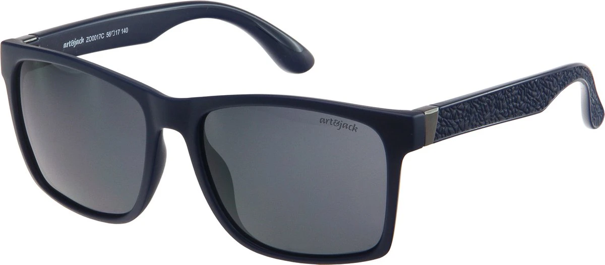 Art&Jack Zonnebril Unisex Blauw | Grijs ZO-0017C Brooklyn 4 Art&Jack Zonnebril Unisex Blauw | Grijs ZO-0017C Brooklyn - Afbeelding 2