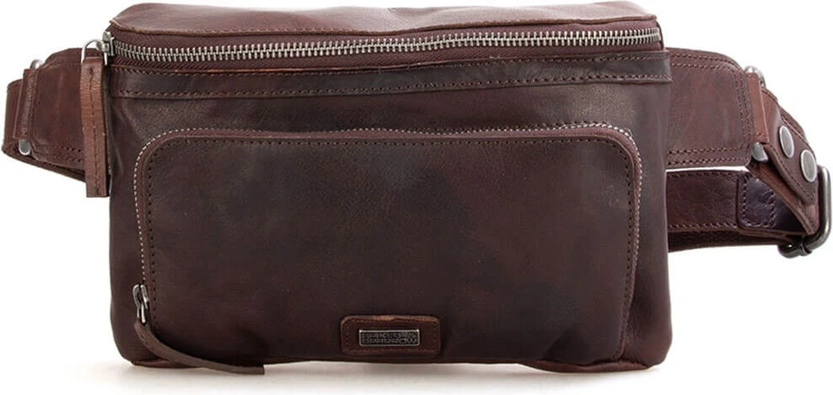 Spikes En Sparrow Heuptas Beltbag Donker Bruin 10 Spikes En Sparrow Heuptas Beltbag Donker Bruin - Afbeelding 8