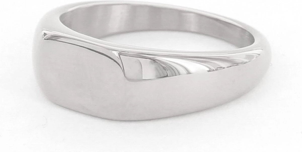 Kalli Ring (Sieraad) Zegel Ovaal Maat 19 Zilver 3 Kalli Ring (Sieraad) Zegel Ovaal Maat 19 Zilver