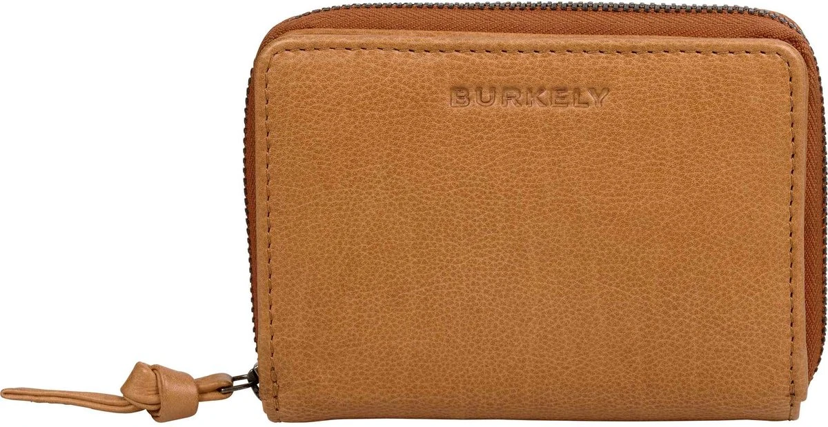 Burkely Just Jolie Dames Dubbel Flap Portemonnee - Cognac 3 Burkely Just Jolie Dames Dubbel Flap Portemonnee - Cognac