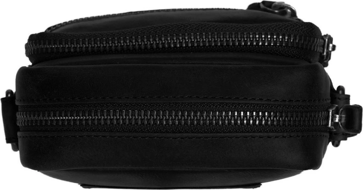 Chesterfield Schoudertas / Heuptas Kerry Zwart 7 Chesterfield Schoudertas / Heuptas Kerry Zwart - Afbeelding 5