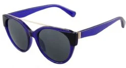 Zonnebril Dames - Brow Bar - Glazen 50 Mm - Blauw