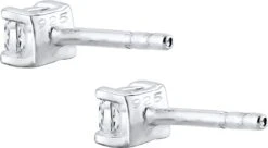 Elli PREMIUM Dames Oorbellen Dames Basic Stud Diamant (0.12 Ct.) In 925 Sterling Zilver -Liora Luxe Winkel 1200x662