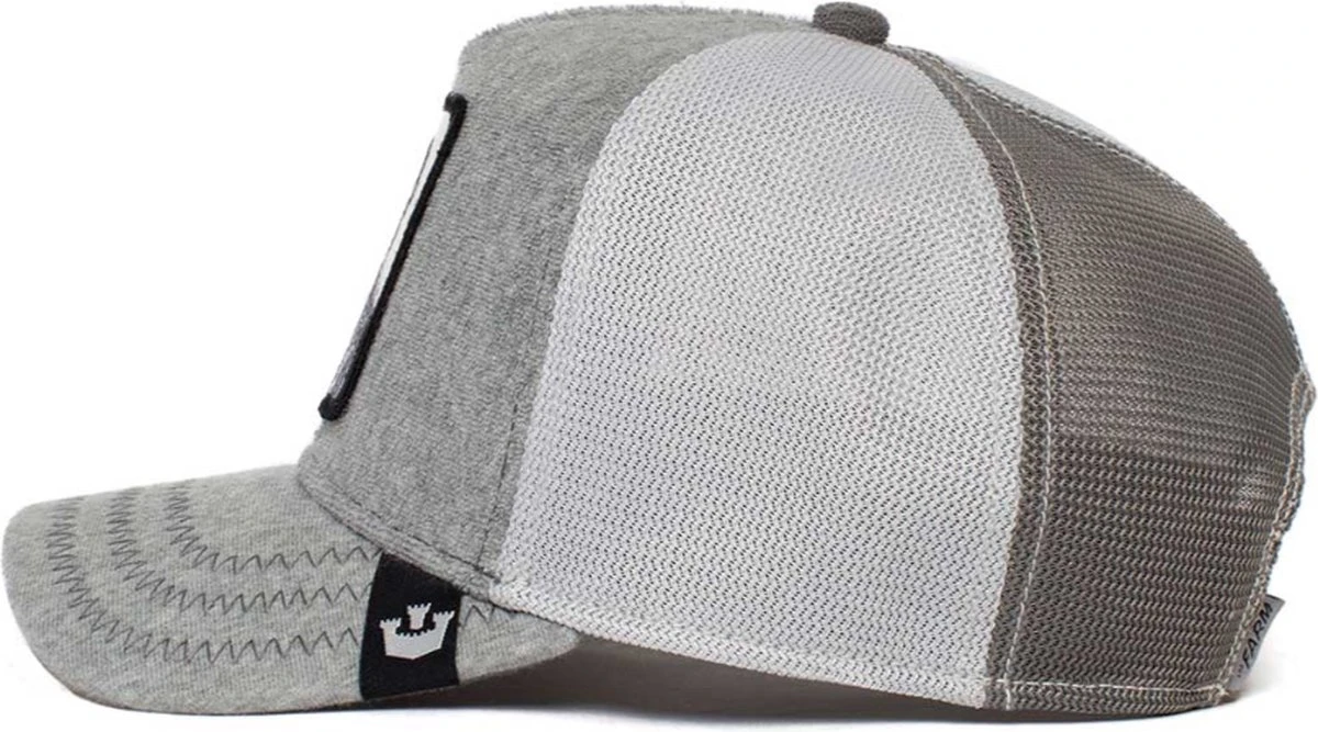 Goorin Bros. Mr. Nice Guy Trucker Cap - Grey 5 Goorin Bros. Mr. Nice Guy Trucker Cap - Grey - Afbeelding 3
