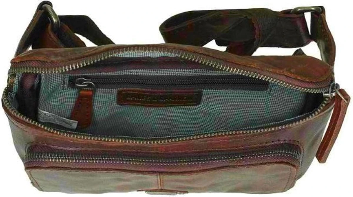 Spikes En Sparrow Heuptas Beltbag Donker Bruin 4 Spikes En Sparrow Heuptas Beltbag Donker Bruin - Afbeelding 2