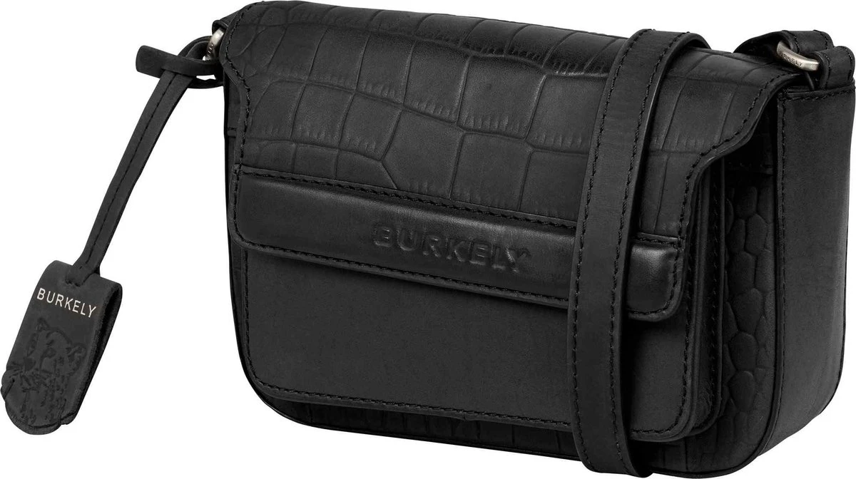 Burkely Casual Cayla Dames Schoudertas Klein Satchel Small - Zwart 4 Burkely Casual Cayla Dames Schoudertas Klein Satchel Small - Zwart - Afbeelding 2