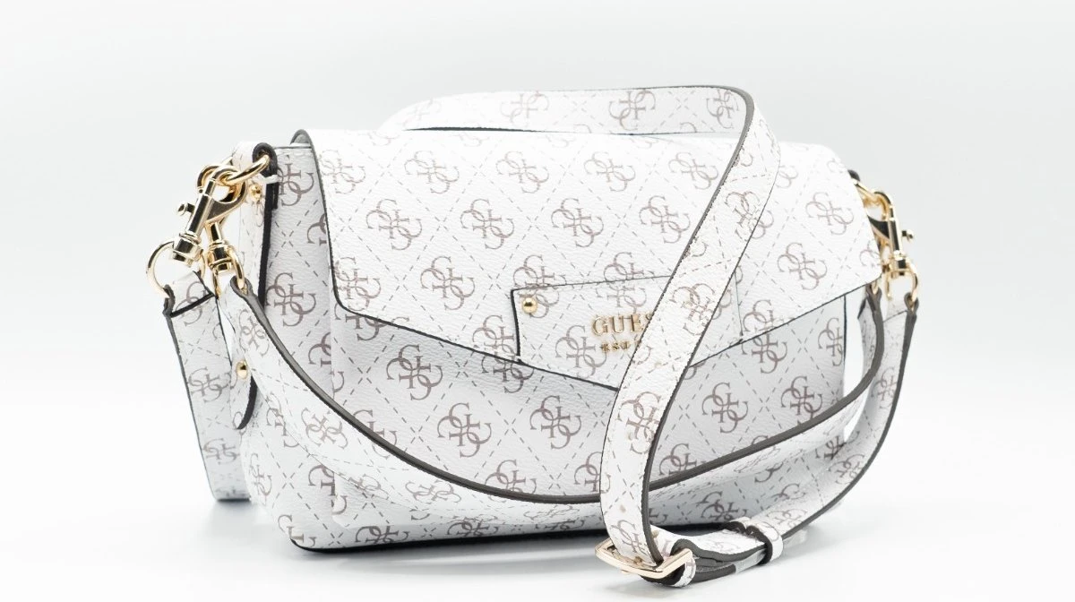 GUESS Schoudertassen Dames / Handtas - Leer - HWESG839019 - Wit 5 GUESS Schoudertassen Dames / Handtas - Leer - HWESG839019 - Wit - Afbeelding 3