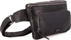 Spikes & Sparrow - Bronco - Leren Heuptas - Zwart -Liora Luxe Winkel 1200x686