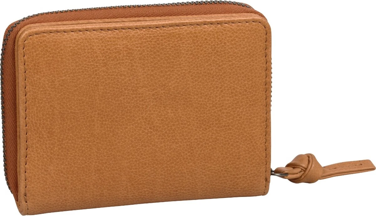 Burkely Just Jolie Dames Dubbel Flap Portemonnee - Cognac 5 Burkely Just Jolie Dames Dubbel Flap Portemonnee - Cognac - Afbeelding 3