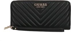 GUESS Adam Dames Ritsportemonnee Kunstleer - Zwart -Liora Luxe Winkel 1200x699 1