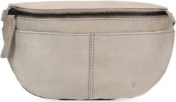Manfield - Beige Leren Heuptas