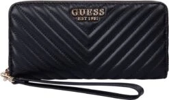 GUESS Adam Dames Ritsportemonnee Kunstleer - Zwart -Liora Luxe Winkel 1200x712 1