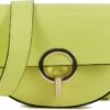 Lina Locchi Crossbodytas Dames / Handtas - Leer - AMBRA - Lime