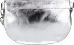 Sacha - Metallic Zilverkleurige Crossbody Bag -Liora Luxe Winkel 1200x725
