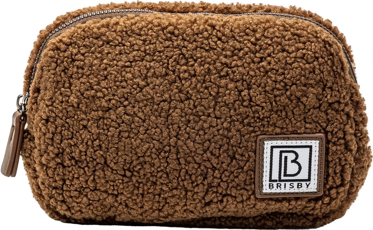 Brisby - Heuptas - Waistbag - Buideltasje - Festivaltas - Fleece - Teddy - Bruin 3 Brisby - Heuptas - Waistbag - Buideltasje - Festivaltas - Fleece - Teddy - Bruin