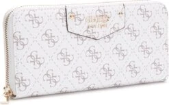 Guess Eco Brenton Dames Large Zip Around - White Logo -Liora Luxe Winkel 1200x742 5