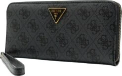 Guess Alexie SLG Large Zip Around Dames Portemonnee - Coal Logo 7 Guess Alexie SLG Large Zip Around Dames Portemonnee - Coal Logo -Liora Luxe Winkel 1200x744 2