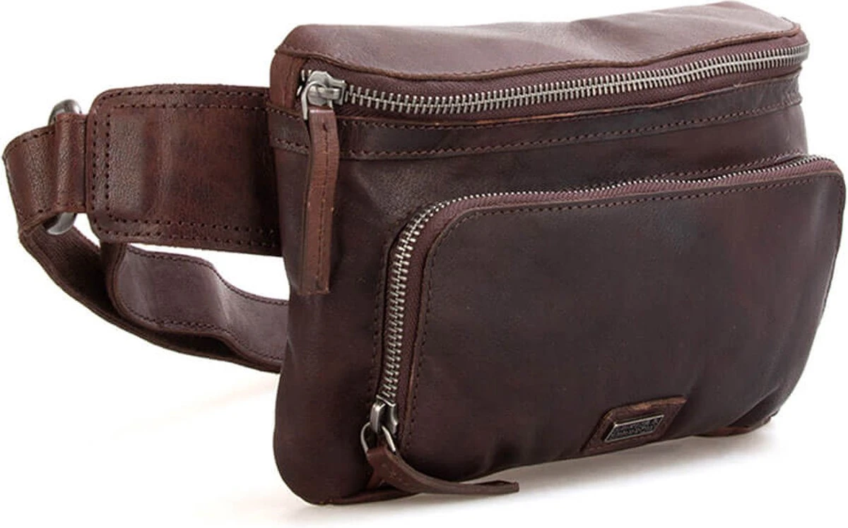 Spikes En Sparrow Heuptas Beltbag Donker Bruin 5 Spikes En Sparrow Heuptas Beltbag Donker Bruin - Afbeelding 3