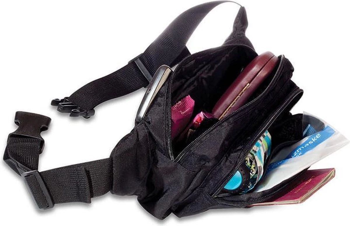 Worldpack Heuptas Zwart 6 Worldpack Heuptas Zwart - Afbeelding 4