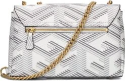 Guess Montreal Xbody Flap Dames Schoudertas - Stone Logo -Liora Luxe Winkel 1200x784