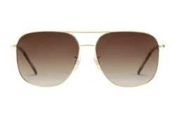 Art&Jack Zonnebril Unisex Goudkleurig | Bruin ZO-0248A X-collection