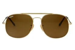 Art&Jack Zonnebril Unisex Goudkleurig | Bruin ZO-0025B Jones Street