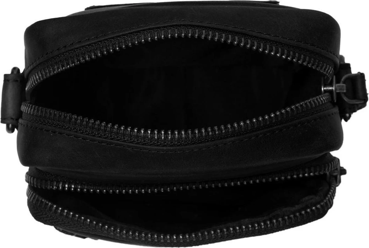 Chesterfield Schoudertas / Heuptas Kerry Zwart 5 Chesterfield Schoudertas / Heuptas Kerry Zwart - Afbeelding 3