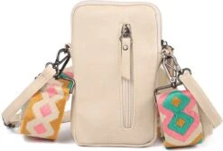 Naturel Telefoontasje / Schoudertasje Oviedo -Liora Luxe Winkel 1200x811