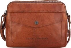 Spikes En Sparrow Compacte Schoudertas 2 Topzip Brandy