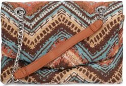 Sacha - Multicolor Handtas Met Zilverkleurige Chain