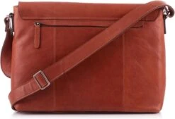 Chesterfield Schoudertas Met Overslag Marley A4 15.6'' Cognac -Liora Luxe Winkel 1200x820 2