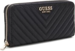 GUESS Adam Dames Ritsportemonnee Kunstleer - Zwart -Liora Luxe Winkel 1200x820 4